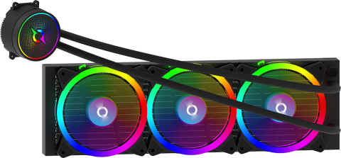 CPU Cooler Aquarius 360 AIO Black ARGB [1]