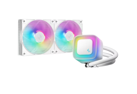 CPU COOLER DEEPCOOL LE240 ARGB WHITE [1]