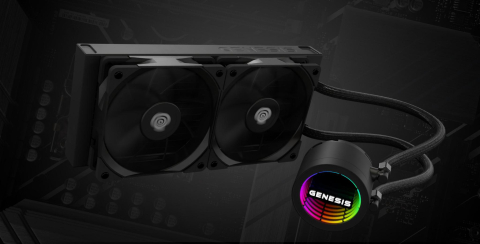 PC, Componente & Software - CPU COOLER GENESIS HYDRIA 240 BLACK