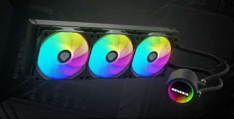 PC, Componente & Software - CPU COOLER GENESIS HYDRIA 360 ARGB BLACK