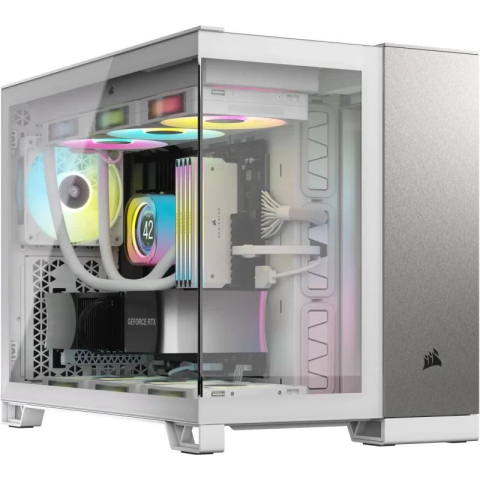 Componente PC NOI - CR CASE 2500X AIRFLOW RGB Mid-Tower Wh/S