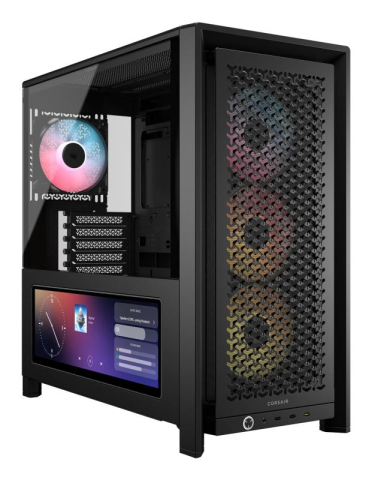 PC, Componente & Software - CR CASE 4000D LCD RS ARGB Premium MT