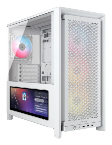 PC, Componente & Software - CR CASE 4000D LCD RS ARGB Premium MT Wh