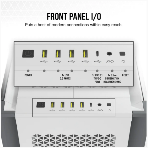 CR Case 7000D AIRFLOW Full-Tower White [4]