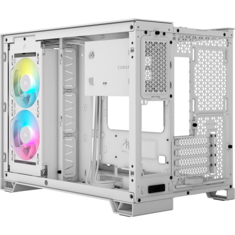 CR Case iCUE 2500X RGB Micro ATX White [7]