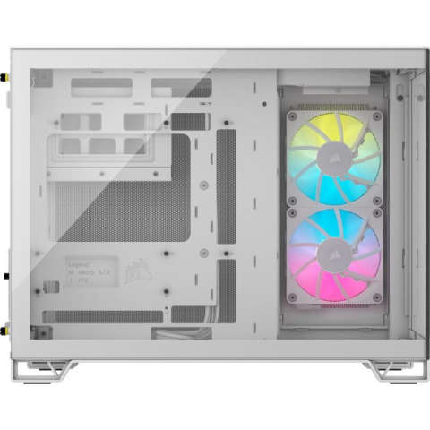 CR Case iCUE 2500X RGB Micro ATX White [2]