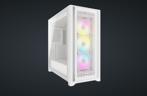 CR iCUE 5000D RGB AIRFLOW MID TOWER WH [1]