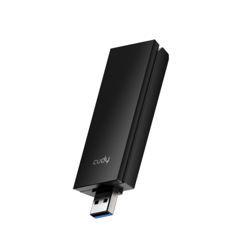Retelistica - CUDY AX5400 Tir-Band Wi-Fi6/6E USB Adapt