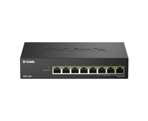 Retelistica - D-Link 8 Port 2.5GE PoE Unmanaged Switch