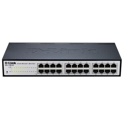 Retelistica - D-Link DGS-1100-24V2 Managed L2 Gigabit