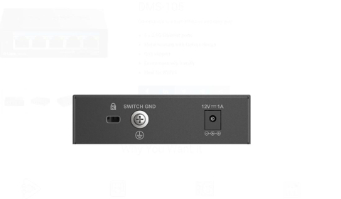 D-LINK DMS-105 UNMANAGED SWITCH 5 PORT [2]
