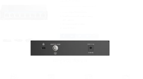 D-LINK DMS-108 UNMANAGED SWITCH 8 PORT [2]
