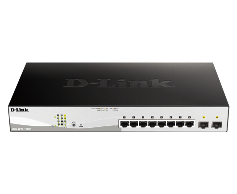 D-LINK SW 8P-GB POE+ 2SFP MNG POE [2]