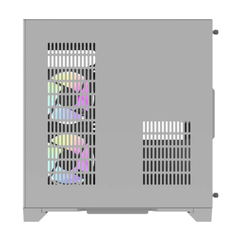 Darflash FT350 carcasă pentru calculator + 5 ventilatoare aRGB (alb) [2]