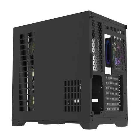 Darflash FT418 PRO carcasă pentru calculator + 7 ventilatoare aRGB (negru) [6]