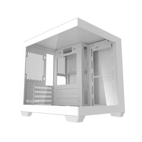 Carcase - Darkflash C275P carcasă pentru calculator fără ventilatoare (alb)