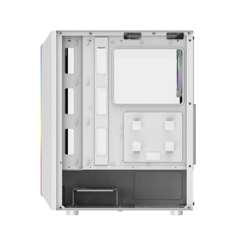 Darkflash DK151 LED carcasă de calculator (alb) + 3 ventilatoare RGB [4]