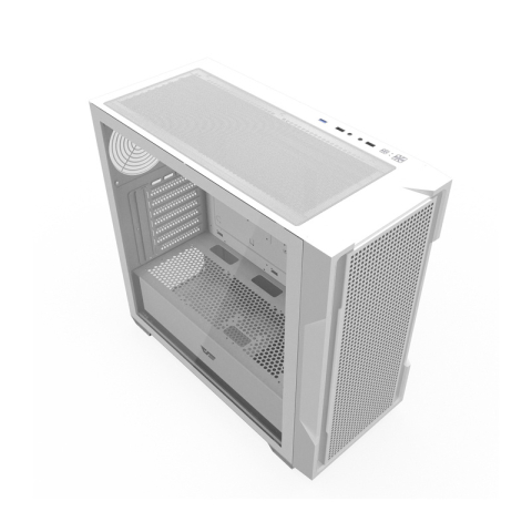 Darkflash DS900 Carcasă de calculator cu plasă fără ventilatoare (alb) [3]