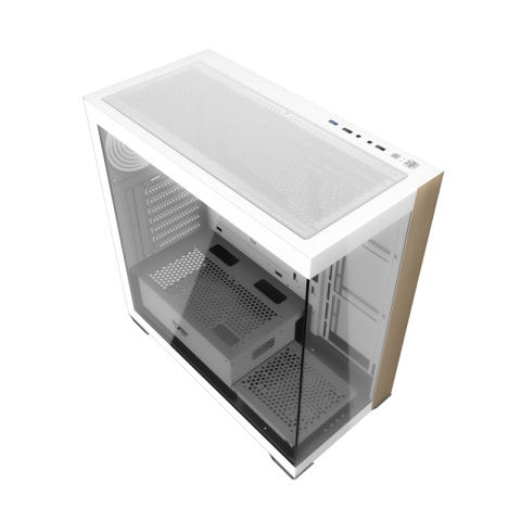 Darkflash DS900W carcasă pentru calculator fără ventilatoare (alb) [2]