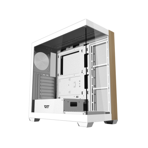 PC, Componente & Software - Darkflash DS900W carcasă pentru calculator fără ventilatoare (alb)