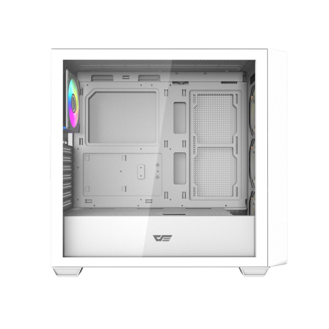 Darkflash DS900WD carcasă pentru computer ATX (alb) + 4 ventilatoare [2]