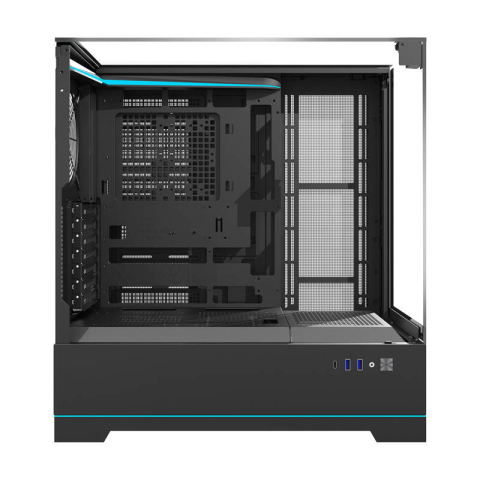 Darkflash DY450 carcasă pentru calculator fără ventilatoare (negru) [3]