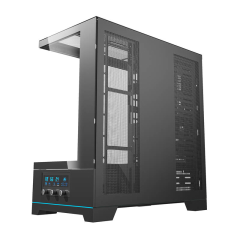 Darkflash DY451 carcasă pentru calculator fără ventilatoare (negru) [5]