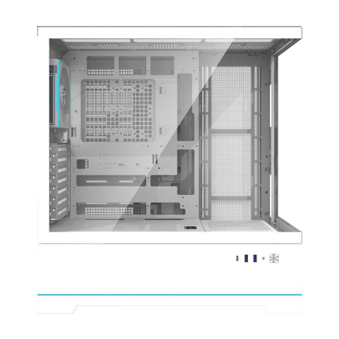 Darkflash DY451 PRO carcasă pentru calculator cu ventilator (alb) [1]
