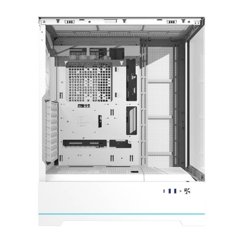 Darkflash DY451L carcasă pentru calculator fără ventilatoare (alb) [5]