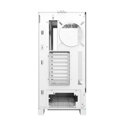 Darkflash DY451L carcasă pentru calculator fără ventilatoare (alb) [2]