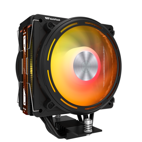 Coolere - Darkflash E400 PLUS răcire activă CPU (negru)