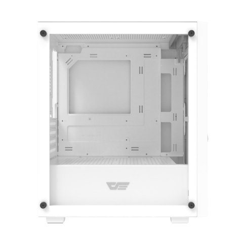 Darkflash M305 Carcasă de calculator Mesh fără ventilatoare (alb) [9]
