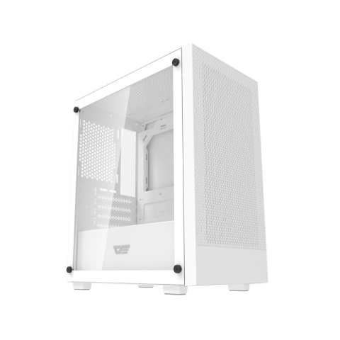 Carcase - Darkflash M305 carcasă pentru calculator fără ventilatoare (alb)