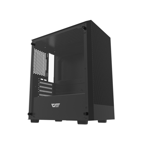 Carcase - Darkflash M305 carcasă pentru calculator fără ventilatoare (negru)