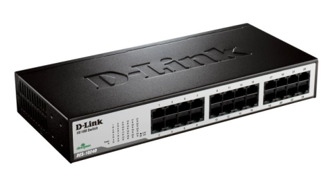 Retelistica - DLINK SW 24P-FE UNMNGD DESK/RM
