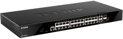 Retelistica - DLINK SW 28P-GB 2P-SFP+ SMART RM