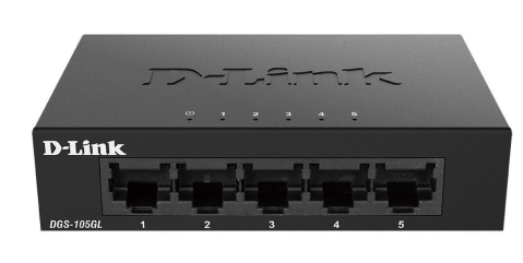 Retelistica - DLINK SW 5P-GB UNMNGD DESK METAL GL
