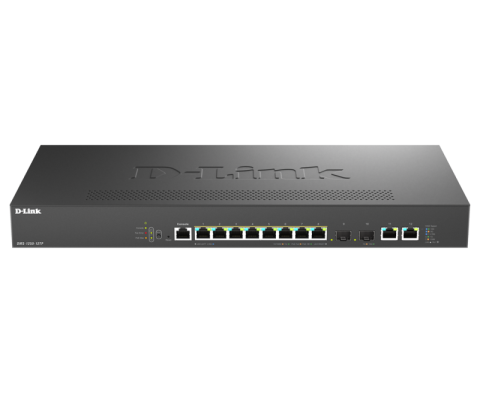 Retelistica - DLINK SW 8P-GB 2P-SFP SMART MANAGED POE