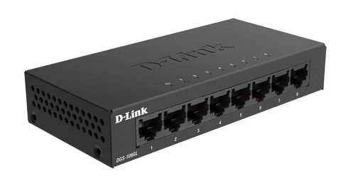DLINK SW 8P-GB UNMNGD DESK METAL GL [1]