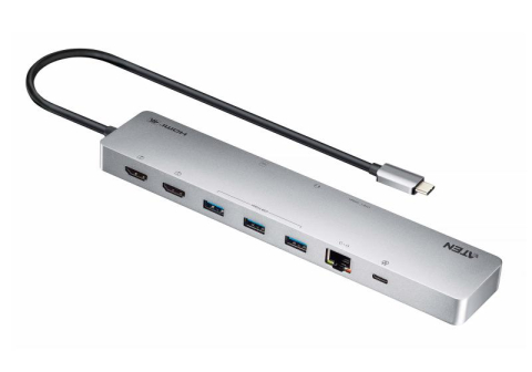 Docking stations - Docking Station Aten USB-C, negru