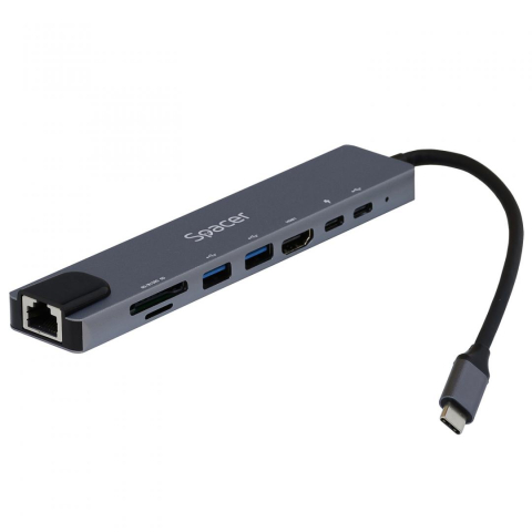 Docking stations - Docking Station Spacer 8in1 Type C