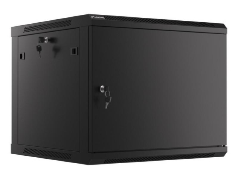 Cabinete metalice - Dulap rack de perete 19", 9U negru