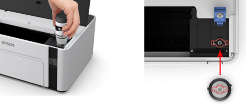 EPSON M1100 CISS MONO INKJET PRINTER [2]