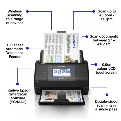 EPSON WORKFORCE ES-590W A4 SCANNER [2]