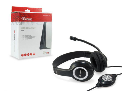 Casti audio - EQUIP USB HEADSET 245301