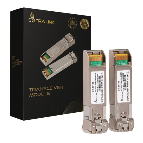 Accesorii switch-uri - Extralink SFP28 25G 2-Pack 10km DOM