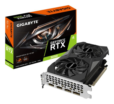 Placi video - GB GEFORCE RTX 3050 WINDFORCE OC 6G V2