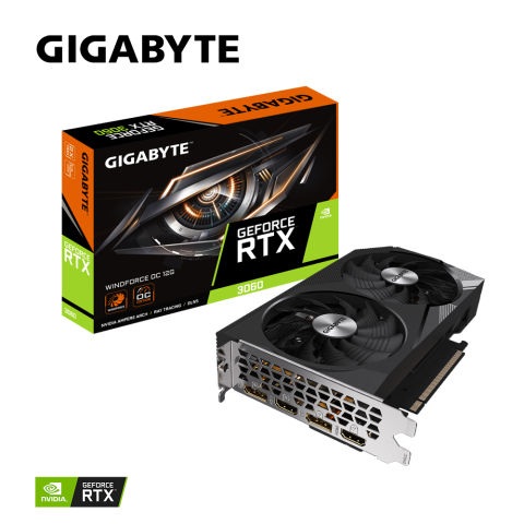 Placi video - GB GeForce RTX 3060 WINDFORCE OC 12G V2