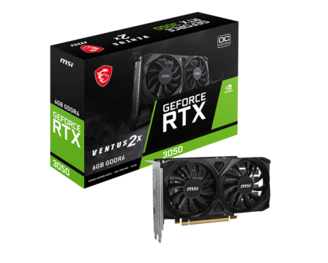 Componente PC NOI - GEFORCE RTX 3050 VENTUS 2X E 6G OC