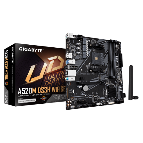 Componente PC NOI - GIGABYTE A520M DS3H WIFI6E